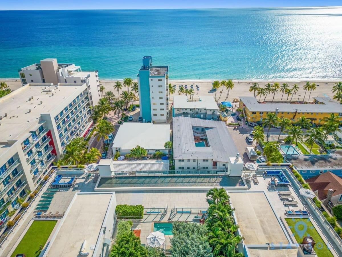 Best Stay - Rooftop Pool & Hot Tub - Hollywood Beach Exterior photo