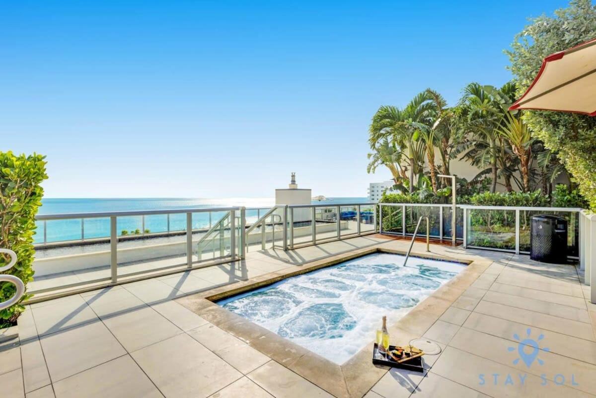Best Stay - Rooftop Pool & Hot Tub - Hollywood Beach Exterior photo
